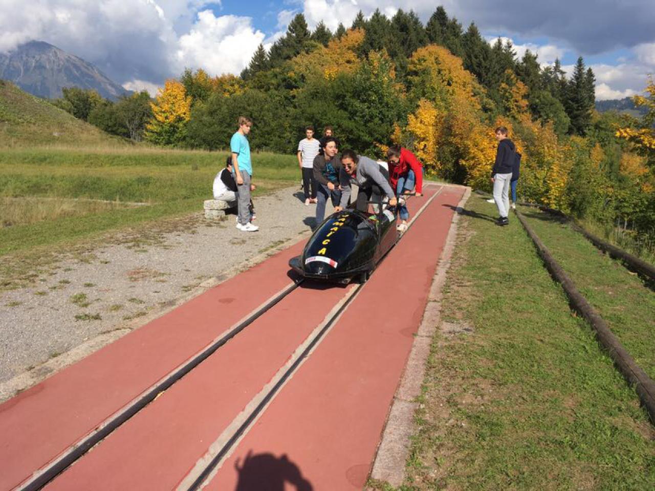 Photo camp bobsleigh
