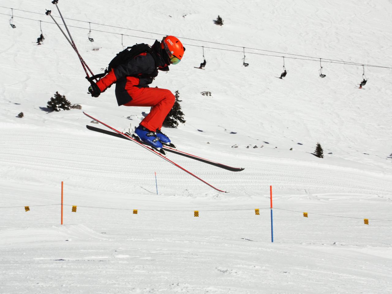 Photo camp de ski saut